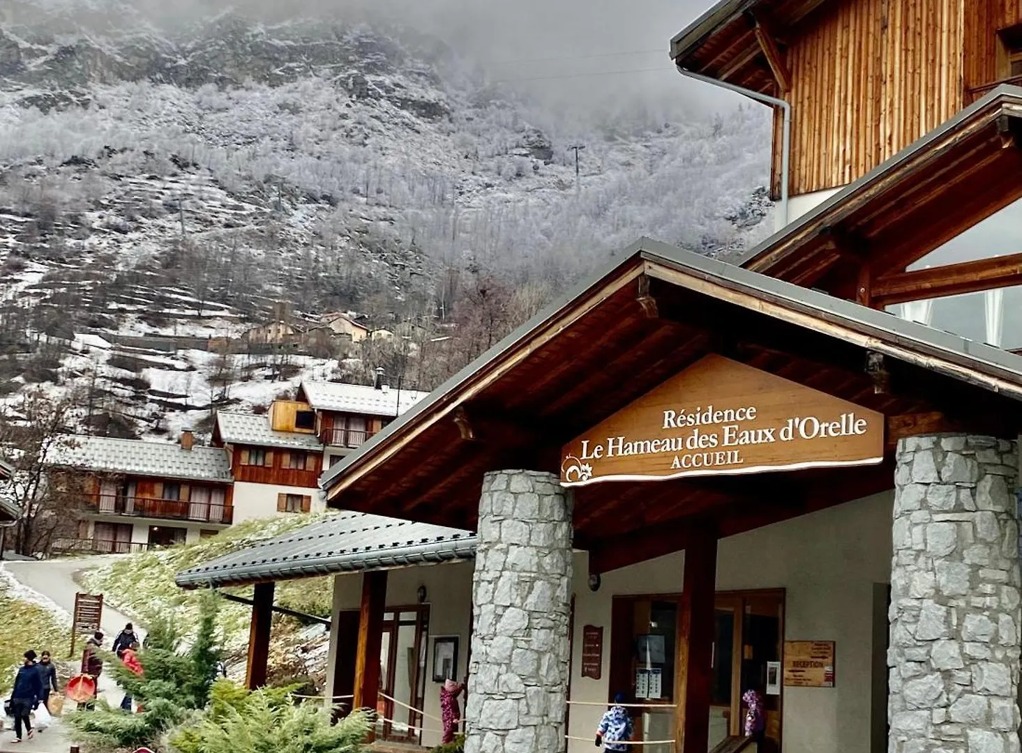 아파트 Orelle Val Thorens Le Hameau Des Eaux D'오렐르